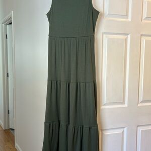 Gilli Olive Green Maxi Dress